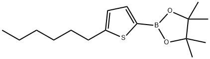 2-(5-Hexyl-2-thienyl)-4,4,5,5-tetramethyl-1,3,2-dioxaborolane|5-己基-2-噻吩硼酸频那醇酯