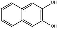 2,3-Dihydroxynaphthalene Struktur