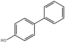 对羟基联苯, 92-69-3, 结构式