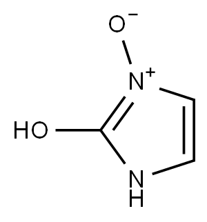 1H-Imidazol-2-ol,  3-oxide Structure