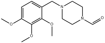 N-甲酰曲美他嗪, 92700-82-8, 结构式