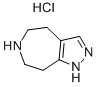 2,4,5,6,7,8-HEXAHYDRO-PYRAZOLO[3,4-D]AZEPINE, HYDROCHLORIDE Structure
