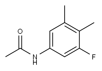 Acetamide,  N-(3-fluoro-4,5-dimethylphenyl)- Structure