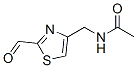 Acetamide,  N-[(2-formyl-4-thiazolyl)methyl]-|