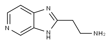 3H-Imidazo[4,5-c]pyridine-2-ethanamine,  4,5,6,7-tetrahydro- Structure