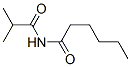 Hexanamide,  N-(2-methyl-1-oxopropyl)-|