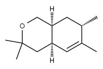 (4aalpha,7aalpha,8aalpha)-3,4,4a,7,8,8a-hexahydro-3,3,6,7-tetramethyl-1H-2-benzopyran Structure