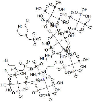 hexaammonium tetrahydrogen [[(phosphonatomethyl)imino]bis[ethane-2,1-diylnitrilobis(methylene)]]tetrakisphosphonate|
