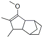 3a,4,5,6,7,7a-hexahydromethoxydimethyl-4,7-methano-1H-indene Structure
