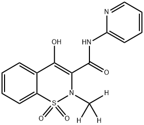 Piroxicam-d3 Structure