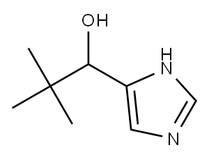 1H-Imidazole-5-methanol,  -alpha--(1,1-dimethylethyl)- Structure