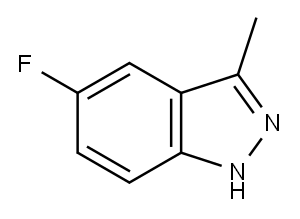 1H-Indazole,  5-fluoro-3-methyl- Structure