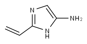 1H-Imidazol-5-amine,  2-ethenyl- Structure