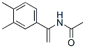 Acetamide,  N-[1-(3,4-dimethylphenyl)ethenyl]- Structure