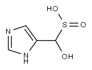 1H-Imidazole-5-methanesulfinic  acid,  -alpha--hydroxy-|
