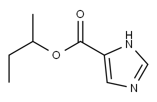 1H-Imidazole-5-carboxylic  acid,  1-methylpropyl  ester Structure