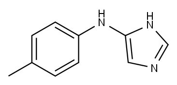 1H-Imidazol-5-amine,  N-(4-methylphenyl)- Structure