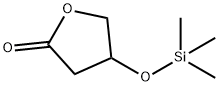 2(3H)-Furanone,  dihydro-4-[(trimethylsilyl)oxy]- Structure