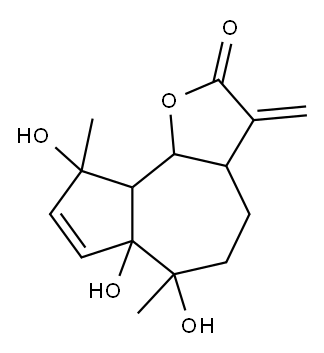 3a,4,5,6,6a,9,9a,9b-Octahydro-6,6a,9-trihydroxy-6,9-dimethyl-3-methyleneazuleno[4,5-b]furan-2(3H)-one|
