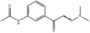 N-[3-(3-DIMETHYLAMINO-1-OXO-2-PROPENYL)PHENYL]ACETAMIDE Struktur