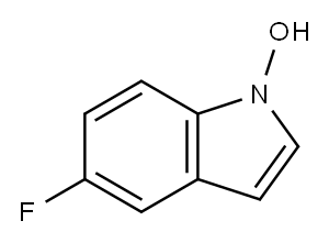 1H-Indole,5-fluoro-1-hydroxy- Structure