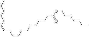 heptyl (9Z,12Z)-octadeca-9,12-dienoate Structure