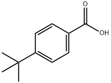 对叔丁基苯甲酸 结构式