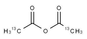 ACETIC ANHYDRIDE (2,2'-13C2) Structure