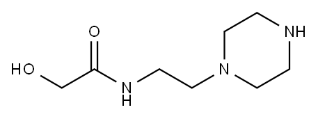 Acetamide, 2-hydroxy-N-[2-(1-piperazinyl)ethyl]- (9CI)|