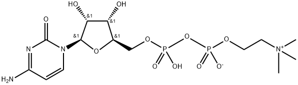 胞磷胆碱, 987-78-0, 结构式