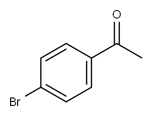 4'-ブロモアセトフェノン 化学構造式