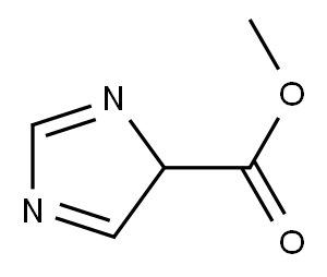 4H-Imidazole-4-carboxylic acid, methyl ester (9CI) Structure