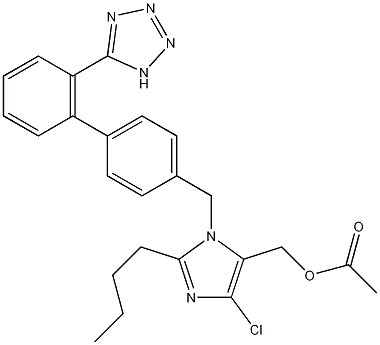 氯沙坦杂质J, 1006062-27-6, 结构式
