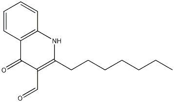 2-Heptyl-1,4-dihydro-4-oxo-3-quinolinecarboxaldehyde|2-庚基-1,4-二氢-4-氧代-3-喹啉甲醛