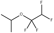 Isopropyl 1,1,2,2-tetrafluoroethyl ether Structure