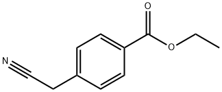 4-Cyanomethylbenzoic acid Struktur