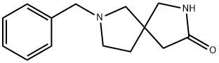 7-BENZYL-2,7-DIAZASPIRO[4,4]NONAN-3-ONE Structure