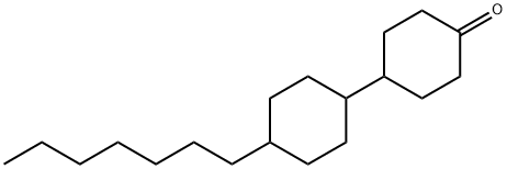 4-heptyl bi(cyclohexyl)-4-one Structure