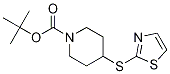 4-(Thiazol-2-ylsulfanyl)-piperidine-1-carboxylic acid tert-butyl ester