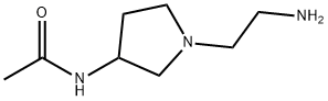 N-[1-(2-AMino-ethyl)-pyrrolidin-3-yl]-acetaMide Struktur