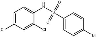 4-溴-N-(2,4-二氯苯基)苯磺酰胺, 347321-39-5, 结构式