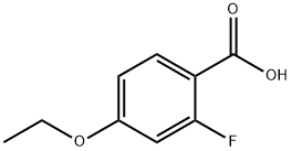 4-Ethoxy-2-fluorobenzoic acid, 97% Struktur