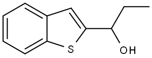 1-(benzo[b]thiophen-2-yl)propan-1-ol Structure
