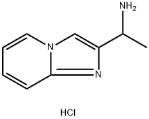 (1-Imidazo[1,2-a]pyridin-2-ylethyl)amine dihydrochloride Struktur