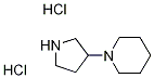 1-(3-Pyrrolidinyl)piperidine dihydrochloride Structure