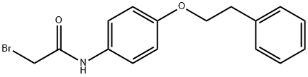 2-BROMO-N-[4-(PHENETHYLOXY)PHENYL]ACETAMIDE, 1138445-96-1, 结构式