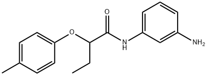 N-(3-Aminophenyl)-2-(4-methylphenoxy)butanamide Struktur