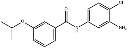 N-(3-Amino-4-chlorophenyl)-3-isopropoxybenzamide Structure