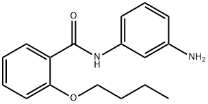 N-(3-Aminophenyl)-2-butoxybenzamide Structure