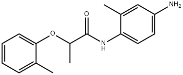 N-(4-Amino-2-methylphenyl)-2-(2-methylphenoxy)-propanamide Structure